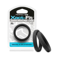 Perfect Fit Xact-Fit #15 2 Pack Black 1.5