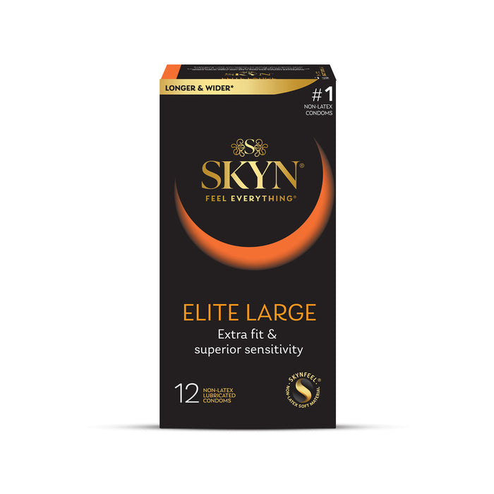 Lifestyles Skyn Large Lubricated Condoms - 12 Pack