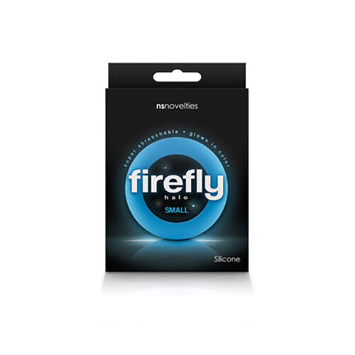 Firefly Halo Small Blue Male Silicone Cock Ring