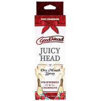 Goodhead Juicy Head Dry Mouth Spray 2oz Strawberries & Champagne