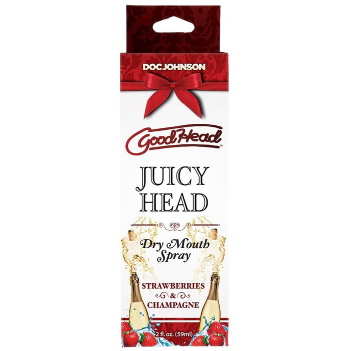 Goodhead Juicy Head Dry Mouth Spray 2oz Strawberries & Champagne