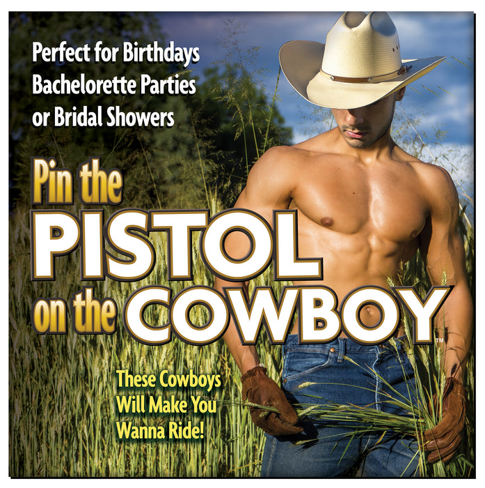 Pin the Pistol on the Cowboy Game