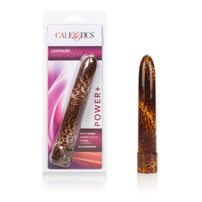 Leopard Massager Traditional Vibrator Brown