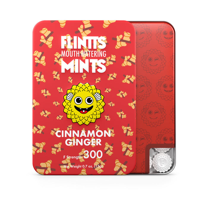 Flintts Mouth Watering Mints Cinnamon Ginger F-Strength 300