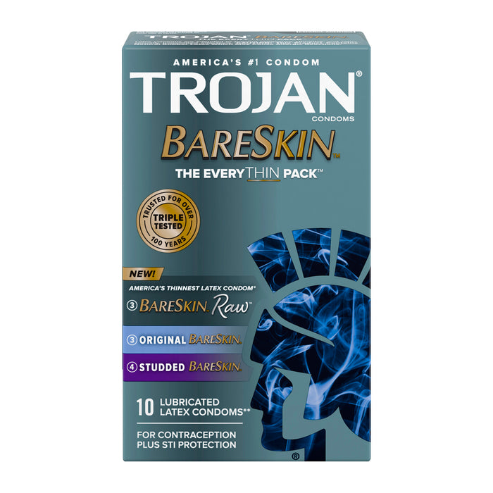 Trojan Bareskin Everythin Condoms 10 Pack