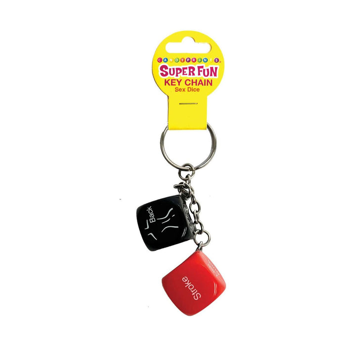 Super Fun Key Chain - Sex Dice