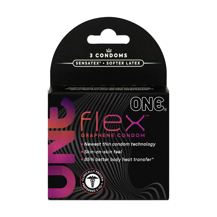 One Flex Condoms 3 Pack