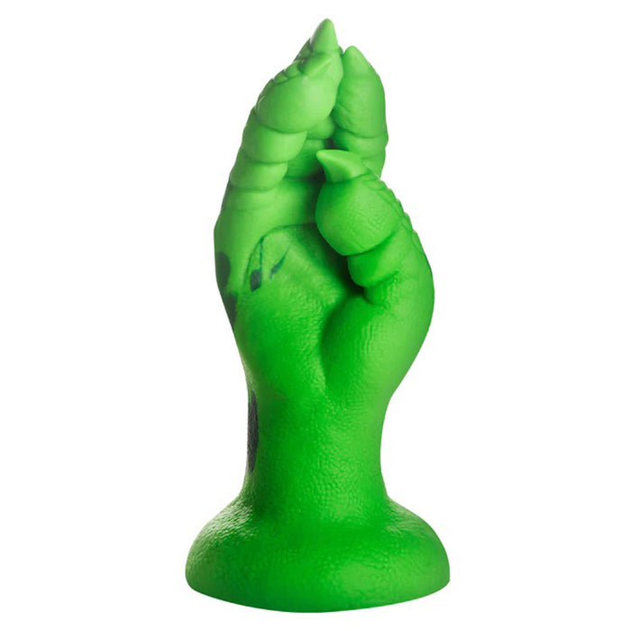 Creature Cocks Raptor Claw Fisting Silicone Fantasy Dildo Green