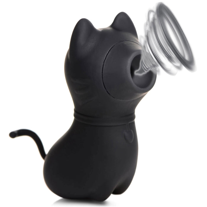 Sucky Kitty 7x Clitoral Stimulator Black