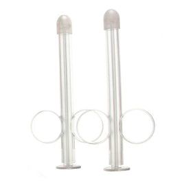 Lube Tube 2 Pack Reusable Anal Lube Shooter / Lubricant Applicator Launcher