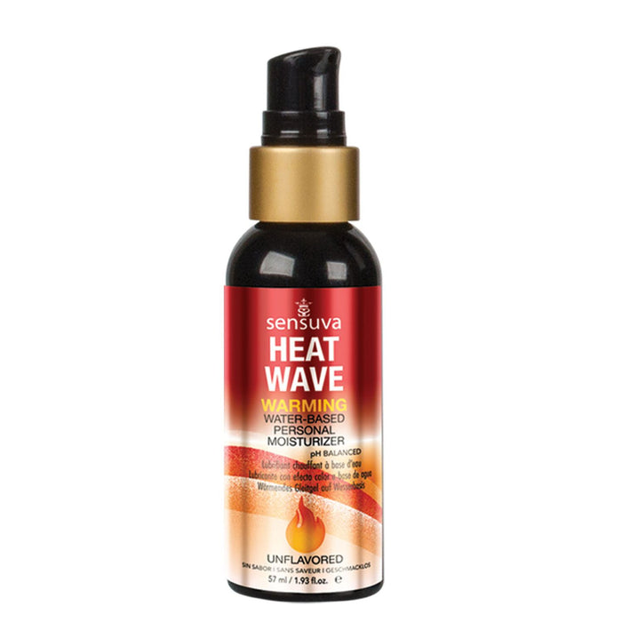 Sensuva Heat Wave Natural Water-Based Warming Lubricant 2oz