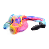 Tailz Pony Tail Butt Plug Rainbow