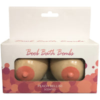 Boobie Bath Bomb Set Peach Bellini Scented