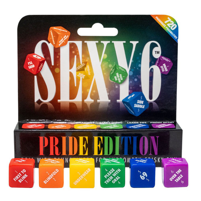 Sexy 6 Couples Dice Game Pride Edition