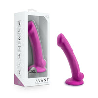 Blush Avant D9 Ergo Mini Violet 6.5" Dildo Dual Density Dong w Suction Cup