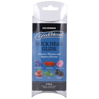 Goodhead Slick Head Glide Flavored Oral Gel 6 Pack