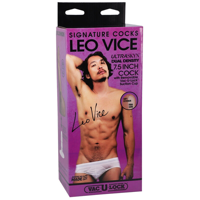 Dildo Signature Cocks Leo Vice 7.5" Dong with Removable Vac-U-Lock Suction Cup