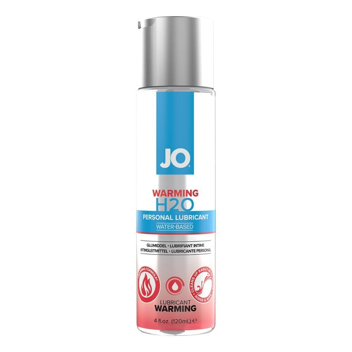 Jo H2O Water Based Warming Personal Lubricant 4oz