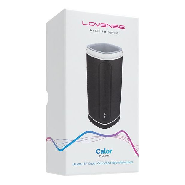 Lovense Calor Compact Heating Masturbator Black