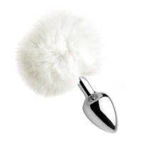 Tailz Onyx Bunny Tail Butt Plug White