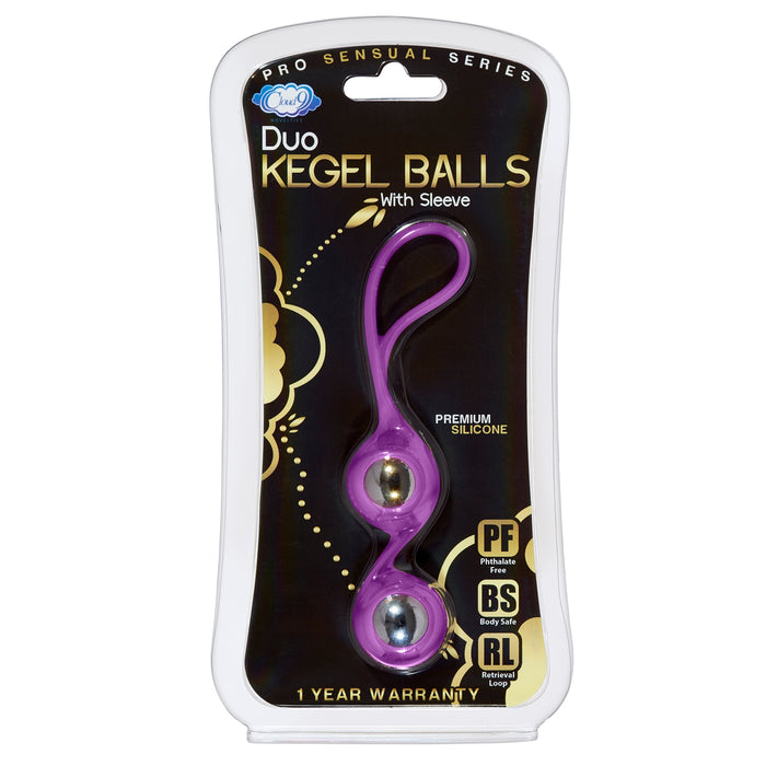 Cloud 9 Duo Kegel Balls Purple