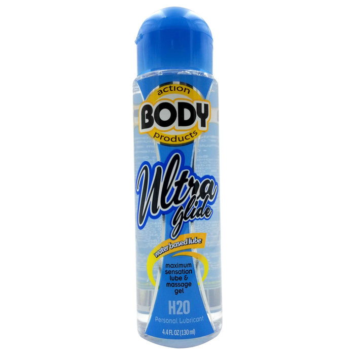 Body Action Ultra Glide Water Based Personal Lubricant Lube 4.4oz