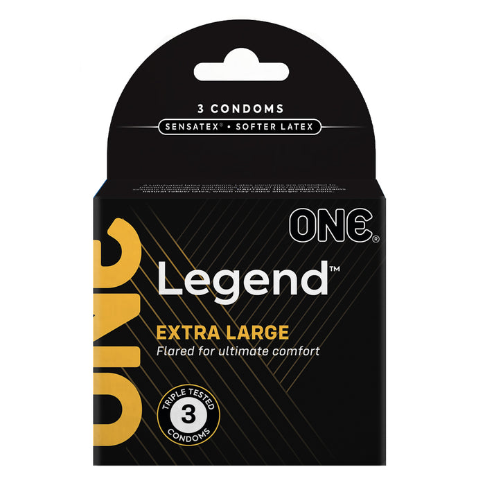 One The Legend Condoms 3 Pack