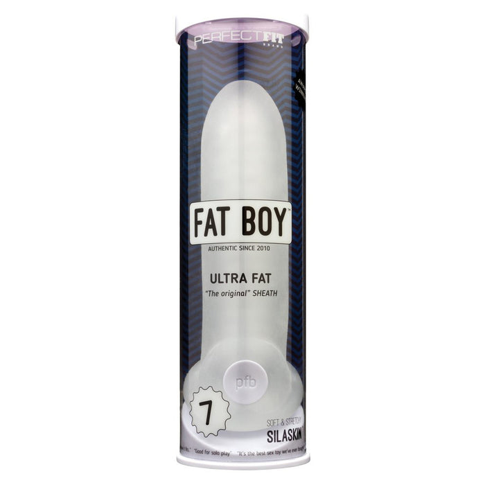 Fat Boy Original Ultra Fat 7" Clear