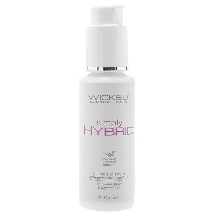 Personal Lubricant Wicked Simply Hybrid Fragrance Free Lubricant 2.3oz