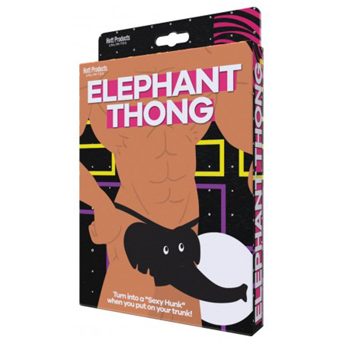 Elephant Thong Black - One Size