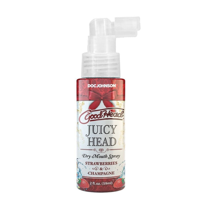 Goodhead Juicy Head Dry Mouth Spray 2oz Strawberries & Champagne