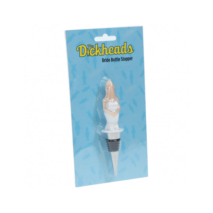 The Dickheads Bride Bottle Stopper Beige