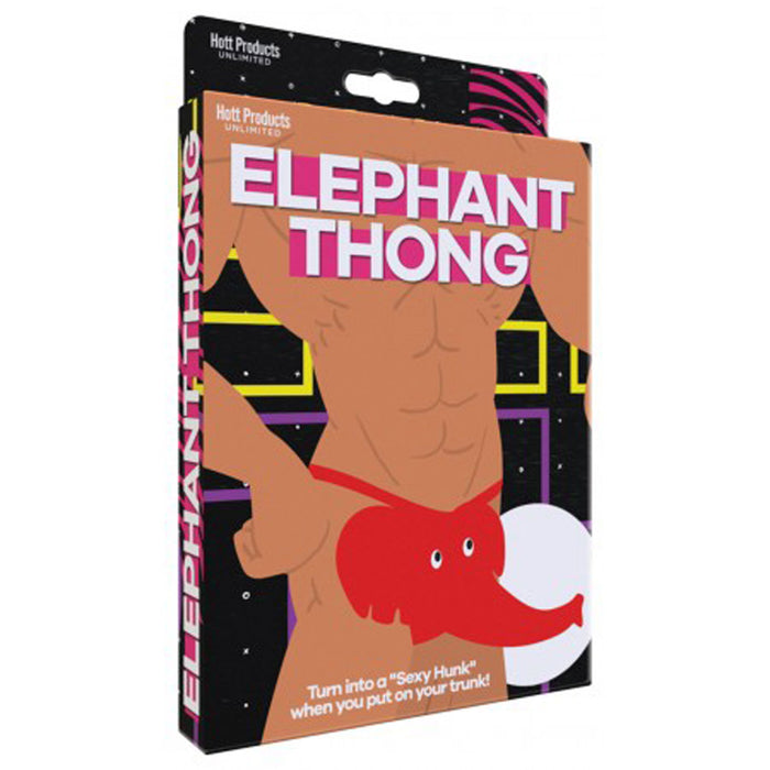 Elephant Thong Red - One Size