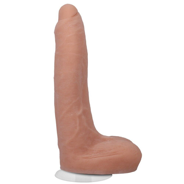 Dildo Signature Cocks Owen Gray 9" Dong with Vac-U-Lock Suction Cup