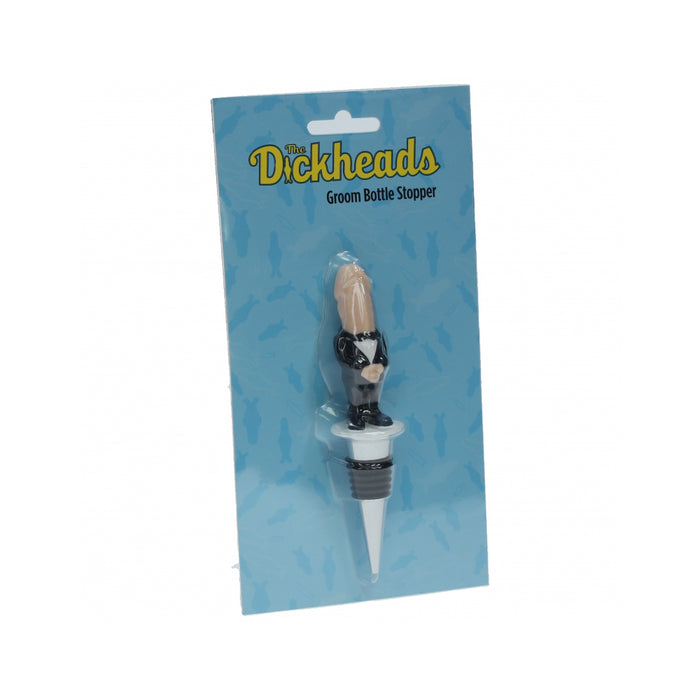 The Dickheads Groom Bottle Stopper Beige