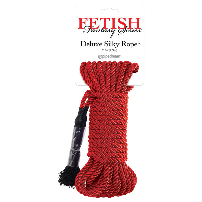 Fetish Fantasy Series Deluxe Silky Rope Red