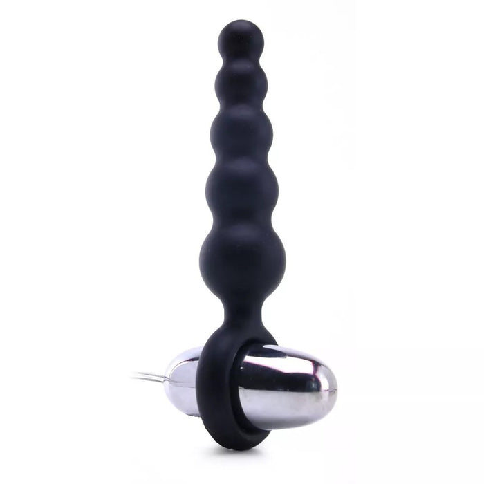 Booty Call Vibro Kit Black Vibrating Anal Butt Plug Vibe Vibrator