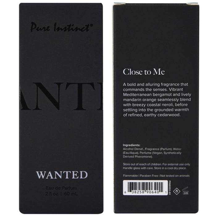 Pure Instinct Pheromone Eau De Parfum Wanted 2oz