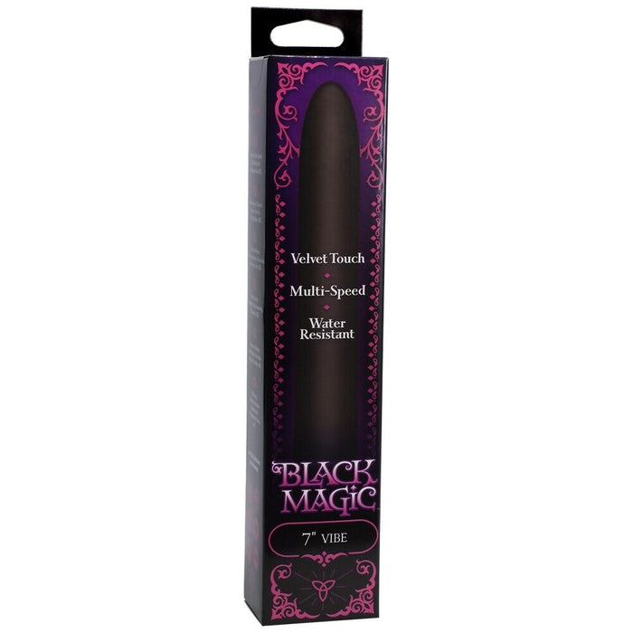 Doc Johnson Black Magic 7" Vibe Waterproof Vibrator