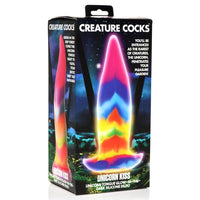 Creature Cocks Unicorn Kiss Tongue Glow-In-The-Dark Silicone Dildo