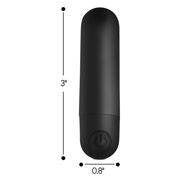 Bang Vibrating Bullet Vibe With Remote Control Black