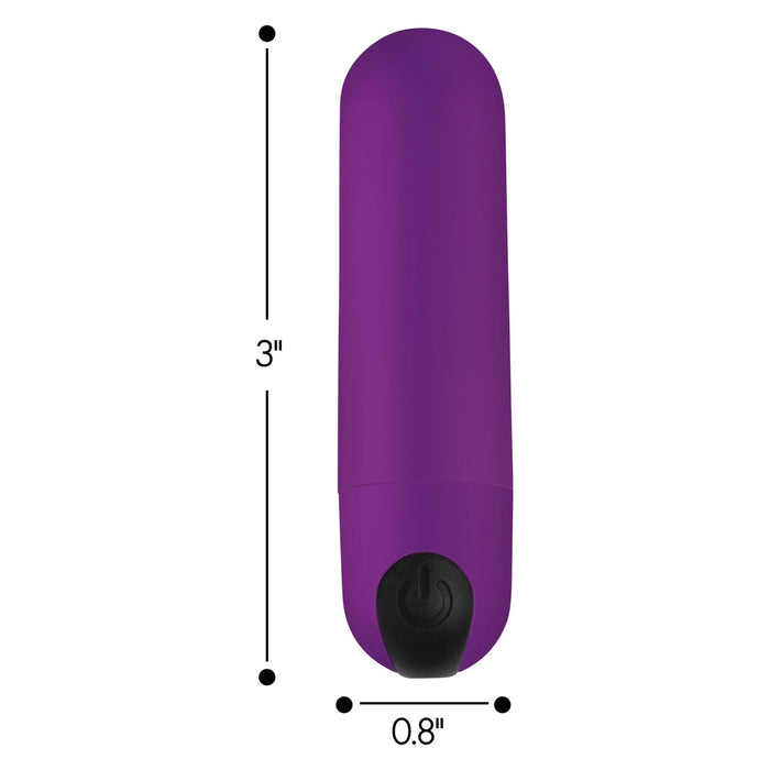 Bang Vibrating Bullet Vibe With Remote Control Purple