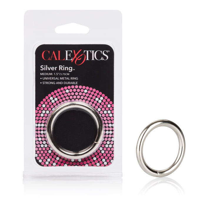 CalExotics Silver Penis Ring Medium