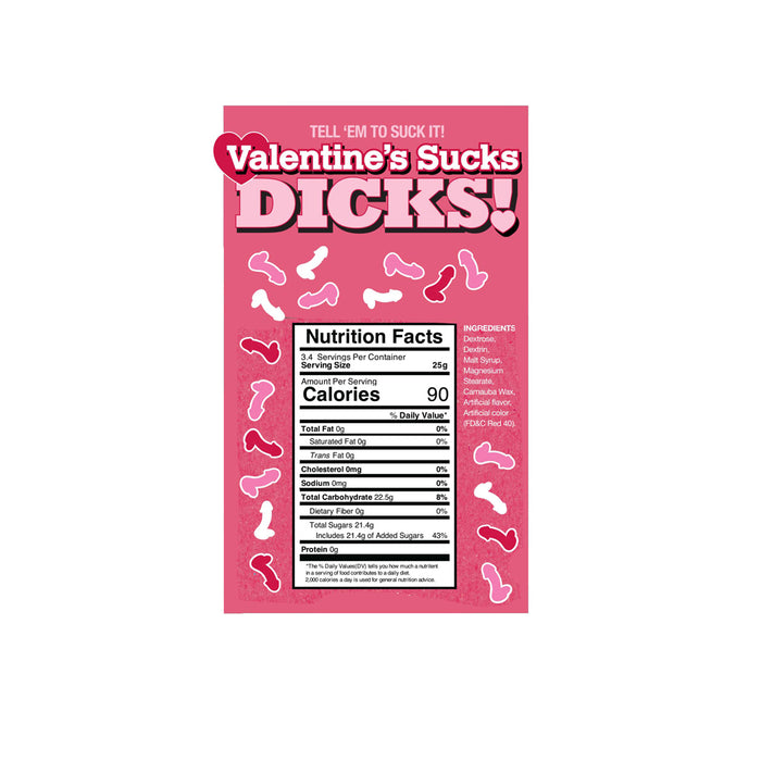 Valentine's Sucks Dicks 3oz Bag