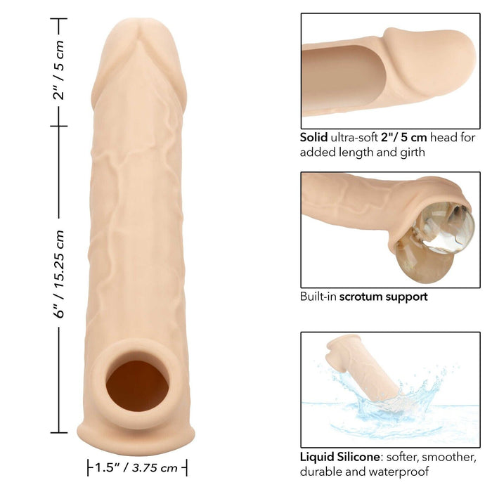 Penis Extension Performance Maxx Life-Like Extension 8" Beige