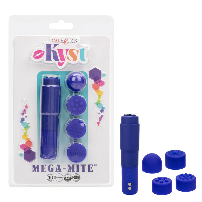 Kyst Mega-Mite Rechargeable Silicone Vibrator Purple