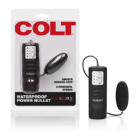 Colt Waterproof Power Bullet Clitoral Anal Egg Vibrator