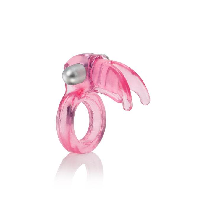 CalExotics Triple Clit Flicker Cock Ring Pink