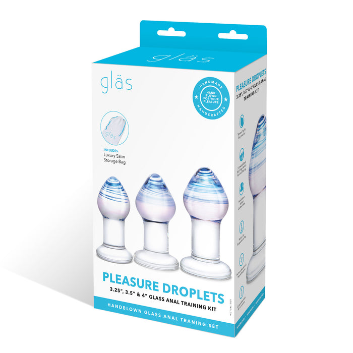 Glas Pleasure Droplets Anal Training Kit