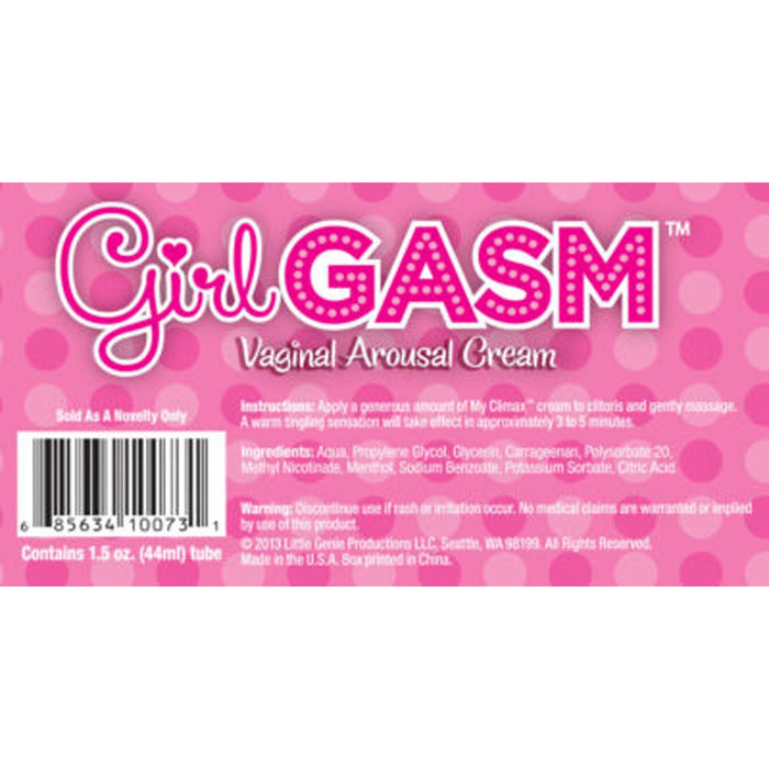 Girlgasm Arousal Cream